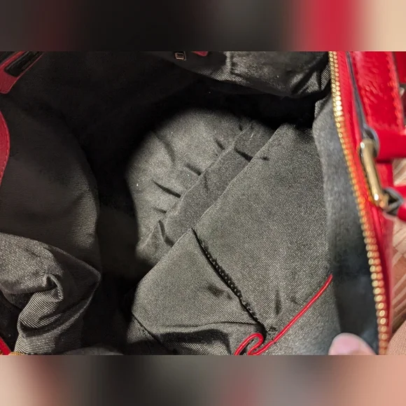 Ora Delphine red leather purse - Picture 3 of 7